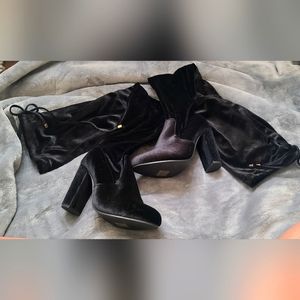 Boohoo Over-Knee Heeled Boots
